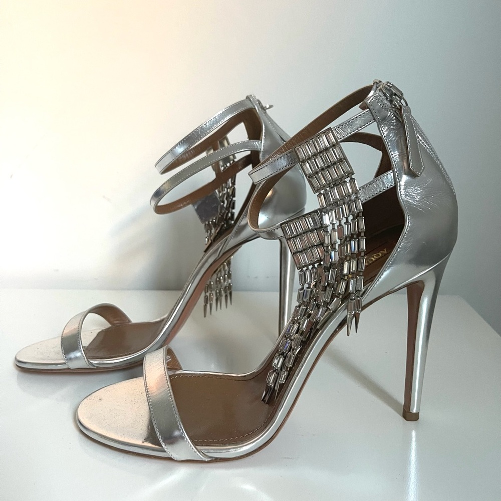 AQUAZZURA CHANDELIER HEELS